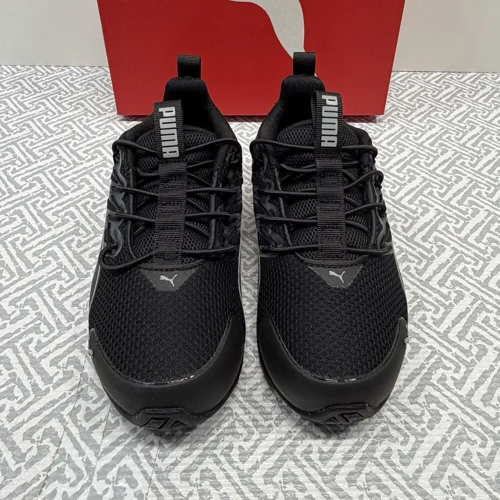 Puma Kids Voltaic Evo Fade AC PS Black Gray Shoes 312358-08 Size US 1C 1 EUR 32